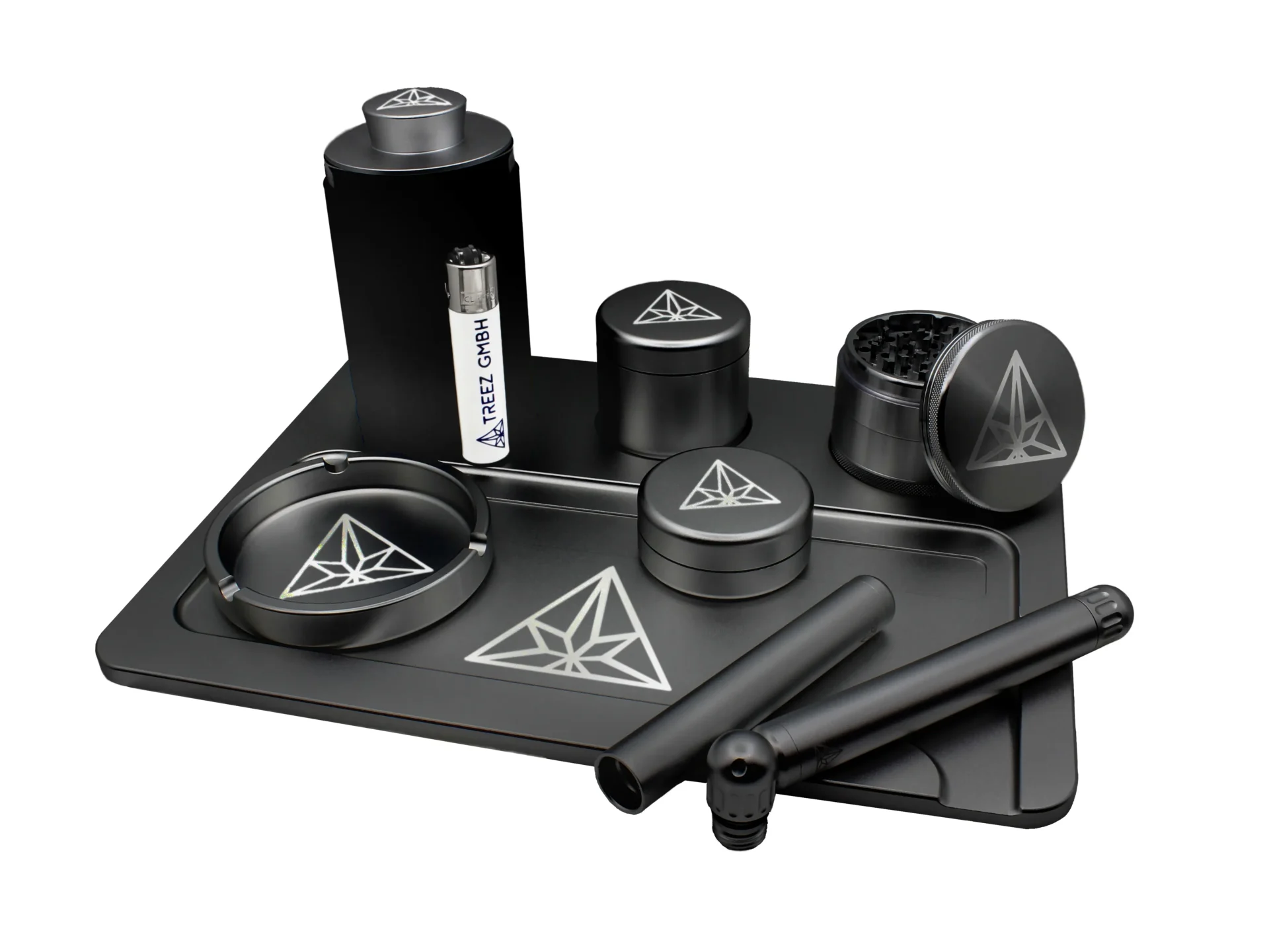 Treez Club Premium 420 Smoke Set 12-in-1 – Black