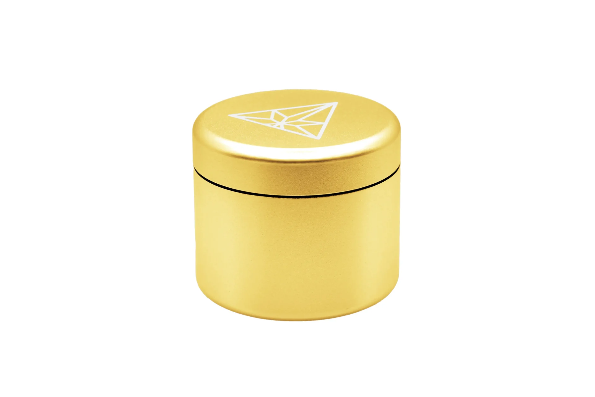 Treez Club large stash box - Odor-proof, waterproof, and UV-protected for herbs. Gold