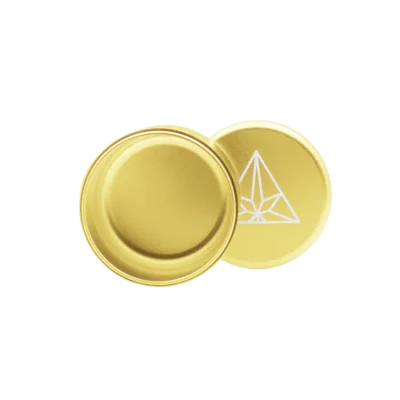 Treez Club large stash box - Odor-proof, waterproof, and UV-protected for herbs. Gold