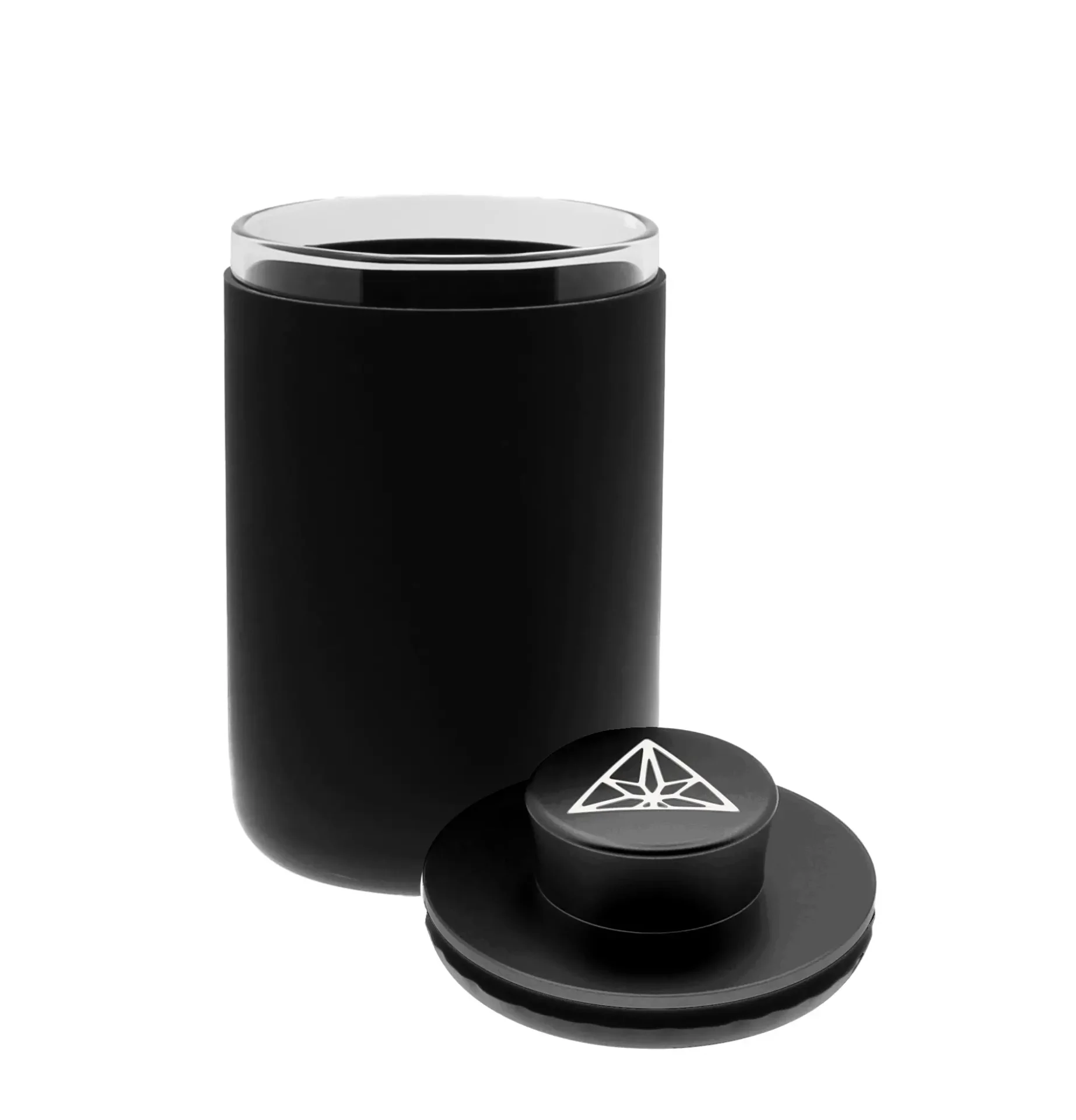 Aufbewahrungslösung, stash jar Schwarz