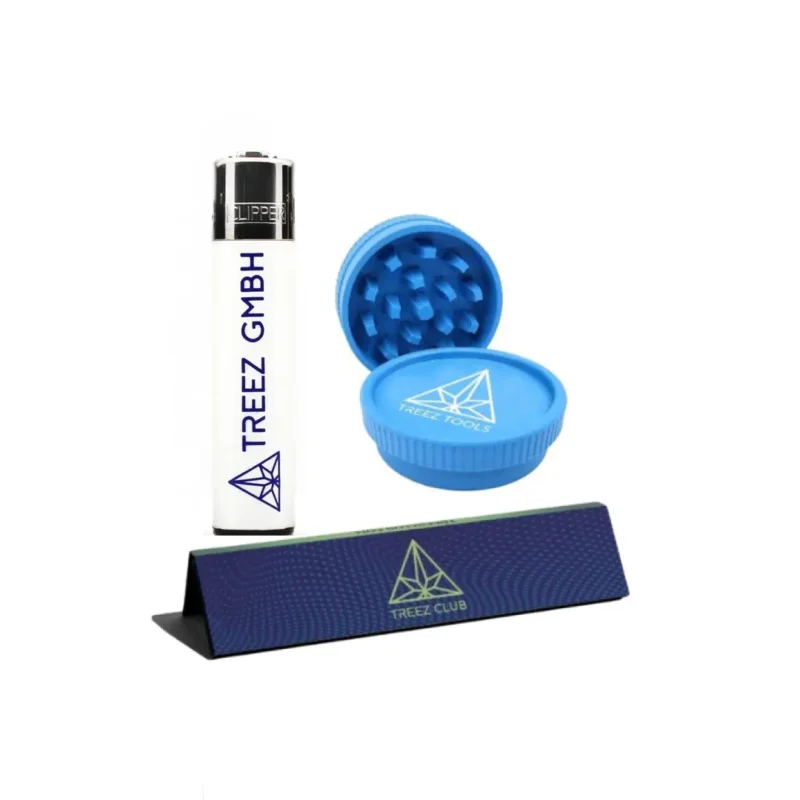 Set blau new lighter