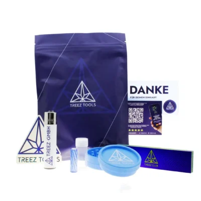 420 Smoke Set 5-in-1 mit Glass Tip, Papers, Grinder, Feuerzeug und ziplock – Komplettes Raucherzubehör für ein erstklassiges Erlebnis