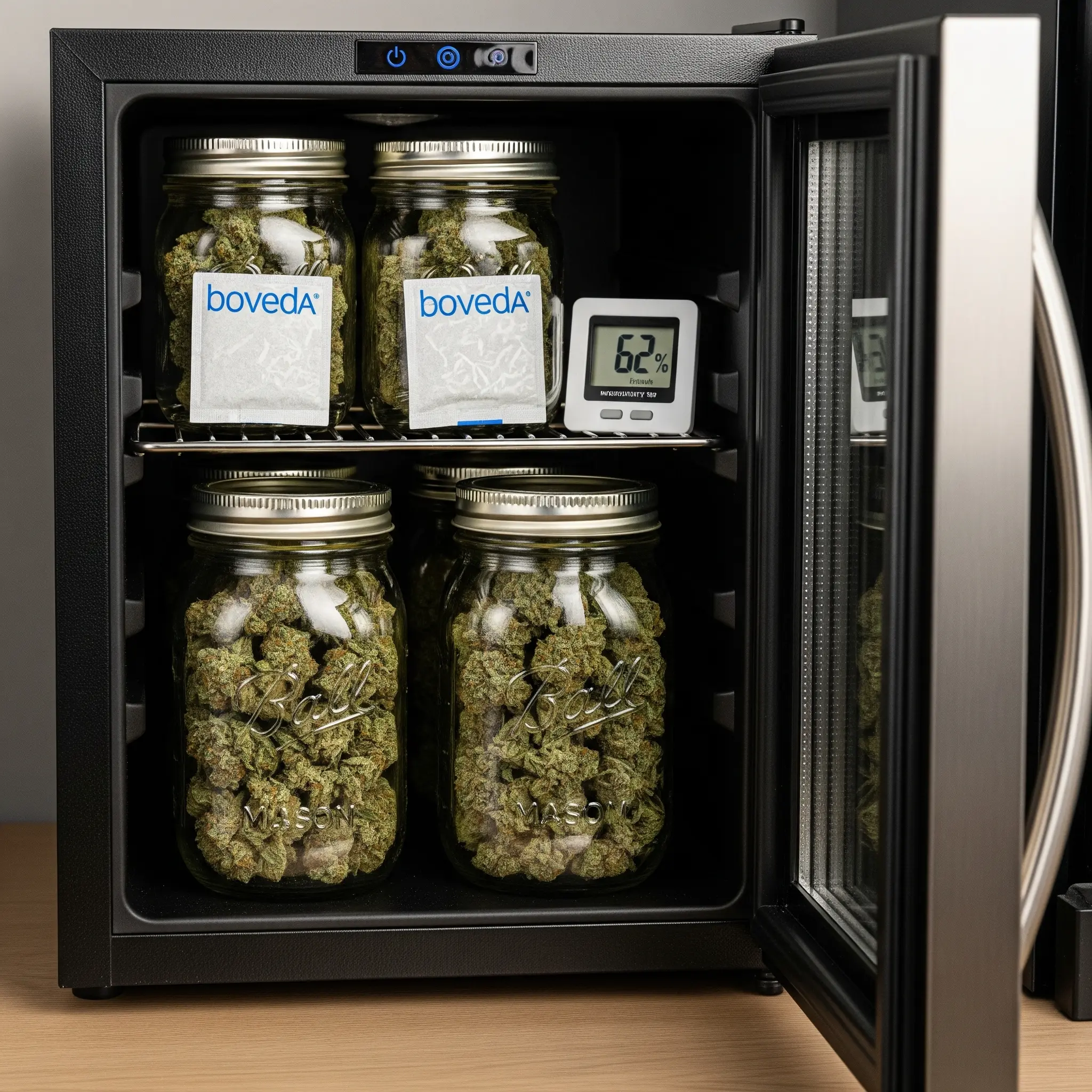 Cannabis richtig lagern – so bleibt es frisch & potent (auch im Weinkühlschrank!)