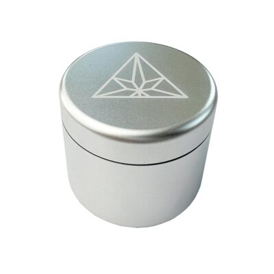 Stash Puck L – Raw Silver