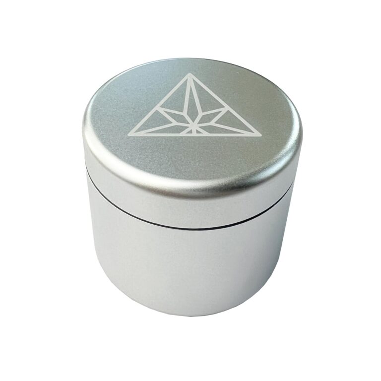 Stash Puck L – Raw Silver