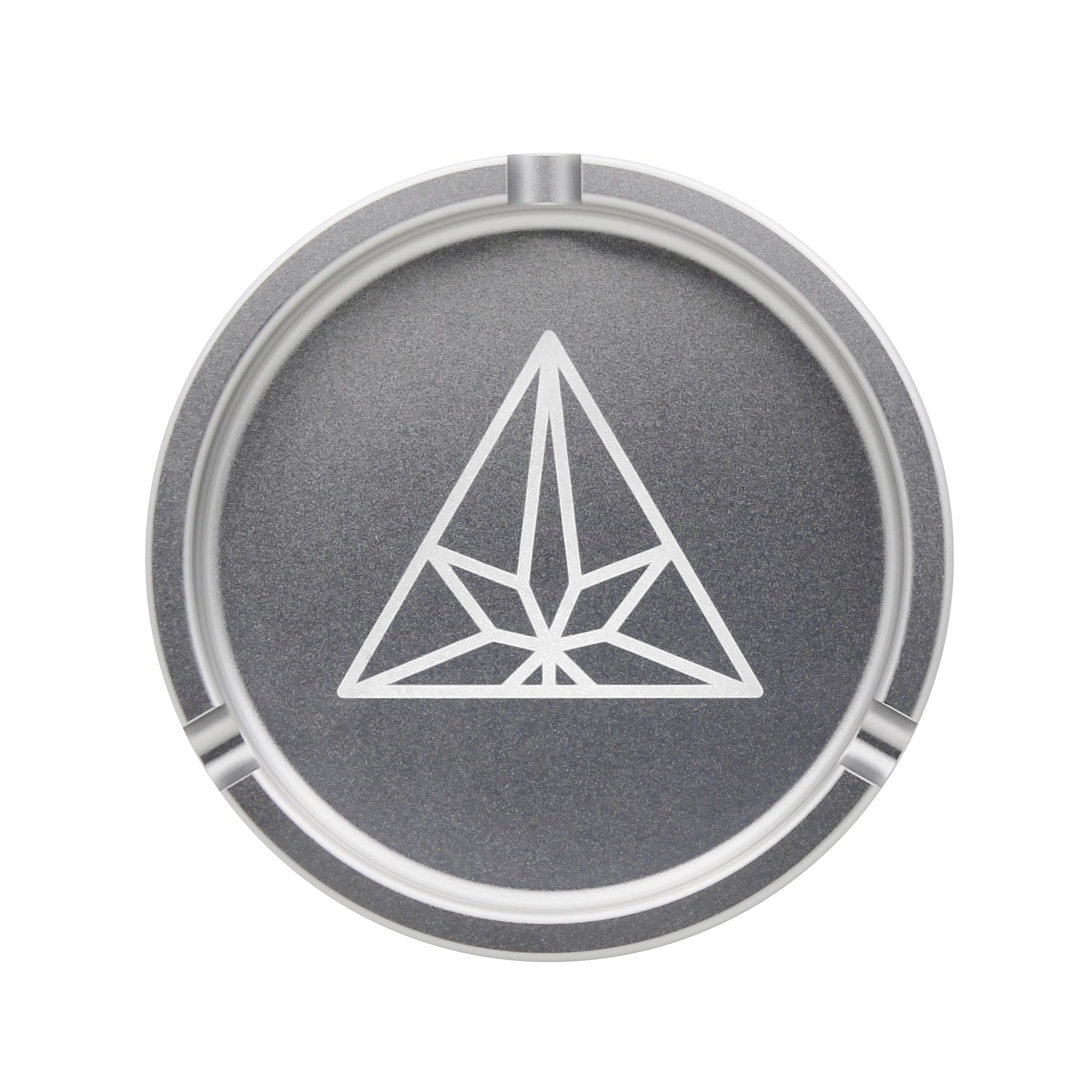 Table Ashtray – Raw Silver