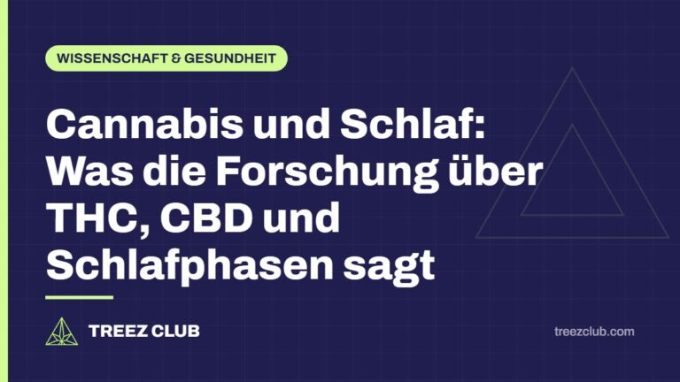 Titelbild: Cannabis und Schlaf: Was die Forschung über THC, CBD und Schlafphasen sagt