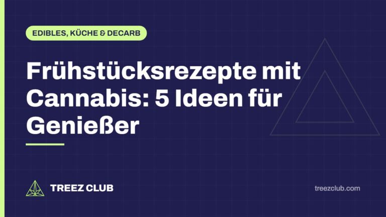 Titelbild: Frühstücksrezepte mit Cannabis: 5 Ideen für Genießer