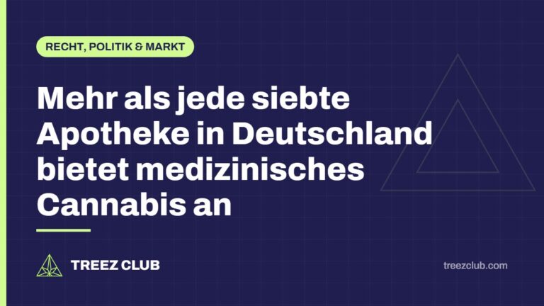 Titelbild: Mehr als jede siebte Apotheke in Deutschland bietet medizinisches Cannabis an