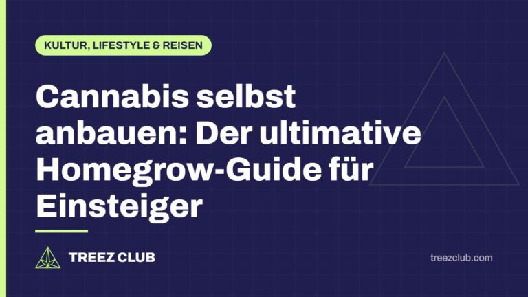 Titelbild: Cannabis selbst anbauen: Der ultimative Homegrow-Guide für Einsteiger