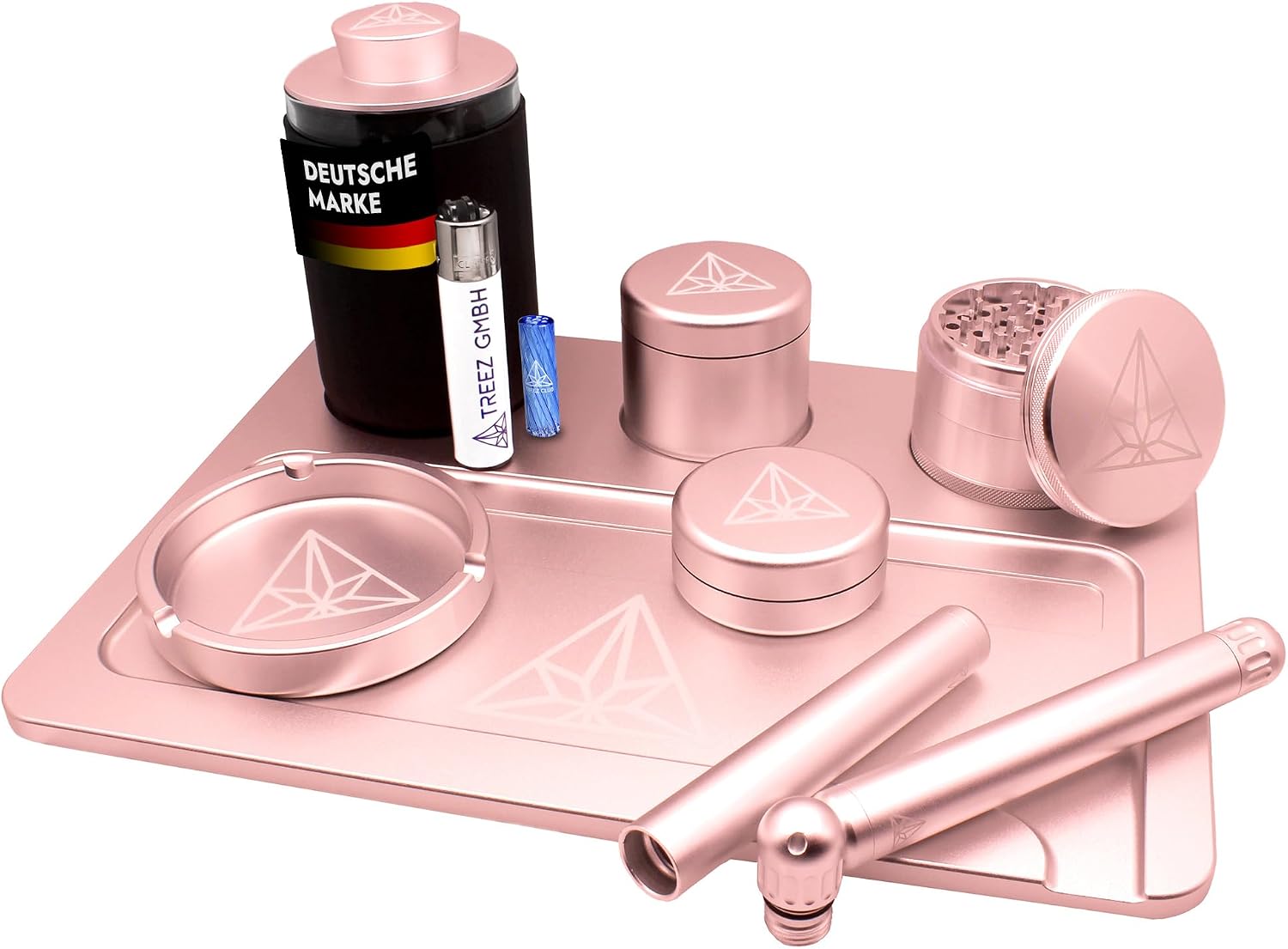 Ritual Box 12-in-1 in Blush mit Glas-Mundstück