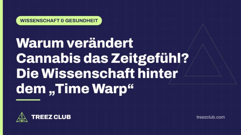 Titelbild: Warum verändert Cannabis das Zeitgefühl? Die Wissenschaft hinter dem „Time Warp“